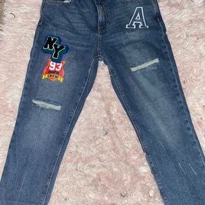 Nobo high rise mom jeans